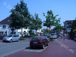 Ein Blick in eine Strae von Bad Zwischenahn